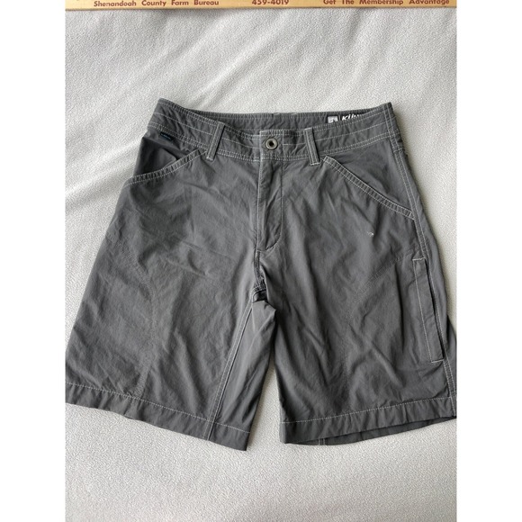 Kuhl Other - Kuhl Renegade Shorts Mens 32 Gray Performance Cargo Hiking Workwear Nylon